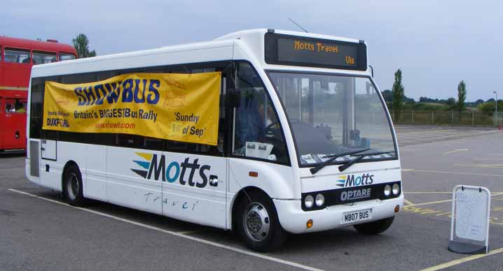 Motts Travel Optare Solo MB07BUS